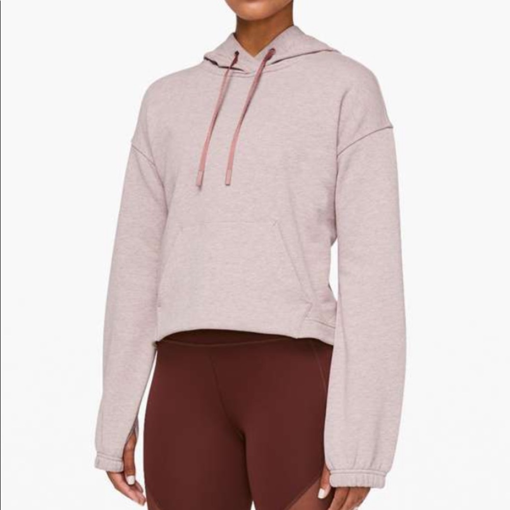 Lululemon Pullover Cropped Hoodie
